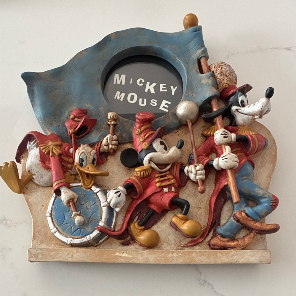 Disney Mickey Mouse and Friends Marching Band Picture Frame  - Red, Blue, Gold